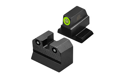 XS Sights R3D 2.0 Night Sights for HK VP9 with Suppressor Height - Green and Orange