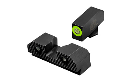 XS Sights R3D 2.0 Green Night Sights for Glock 43