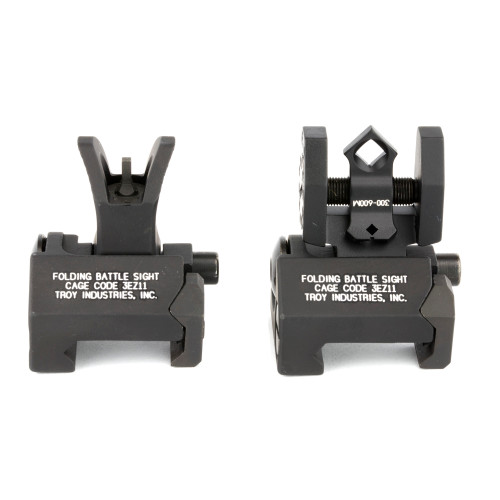 TROY Industries Di-Optic Micro BattleSight Set for Elevated Rails - Black