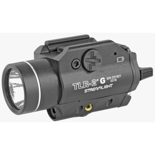 Streamlight TLR-2 G Rail-Mount Tactical Light with Laser * Compact and Lightweight LED Flashlight for Firearms