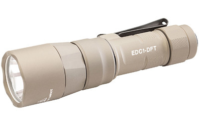 Surefire EDC1-DFT Dual Fuel Compact Flashlight in Tan