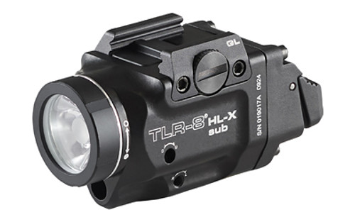 Streamlight TLR-8 HL-X Sub High-Lumen Tactical Light for 43X/48 with USB Rechargeable Battery