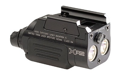 Surefire XR2-A-RD Pistol Mounted Light with Red Laser - 600 Lumens, Rechargeable Battery, Black