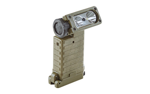 Streamlight Sidewinder X Coyote Multi-Fuel Tactical Flashlight with 185? Tilting Head