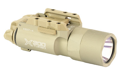 Surefire X300T-A-TN Weaponlight - Turbo Series High-Intensity LED in Tan