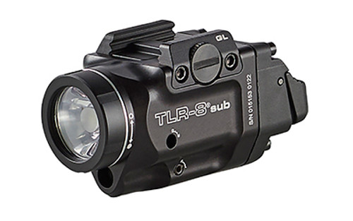 Streamlight TLR-8 SUB Tactical Light and Laser for Sub-Compact Pistols