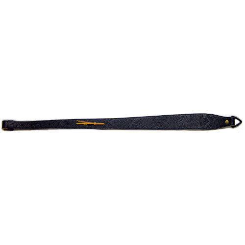 Galco Gunleather RS9B Leather Tapered Rifle Sling in Black