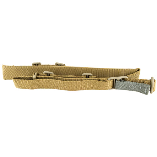 Blue Force Gear Vickers Padded Two-Point Sling with Molded Acetal Adjuster - Coyote