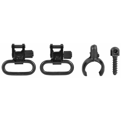 Uncle Mike's Quick Detach 115 SG-4 Magnum Band Sling Swivel (Size 1, Black)