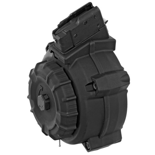 ProMag Industries DRM-A9 50-Round 7.62x39 Drum Magazine for AK-47 - Black