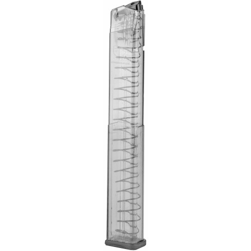 Elite Tactical Systems Group ETS Mag for SIG P320 9mm, 40-Round Capacity, Clear Elite Tactical Systems Group ETS Mag for SIG P320 9mm, 40-Round Capacity, Clear