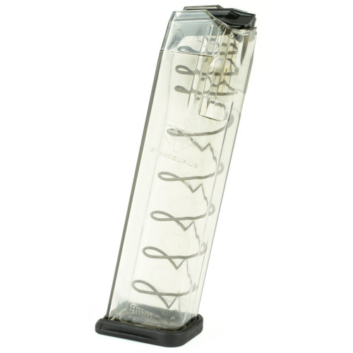 Elite Tactical Systems Group ETS Magazine for Glock 17/19 9mm, 22 Round Capacity, Clear Elite Tactical Systems Group ETS Magazine for Glock 17/19 9mm, 22 Round Capacity, Clear