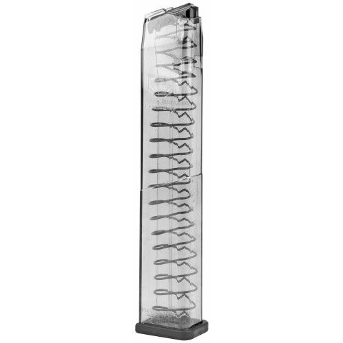 Elite Tactical Systems Group ETS Mag for Glock 20/29 10mm 30-Round Mag, Clear Elite Tactical Systems Group ETS Mag for Glock 20/29 10mm 30-Round Mag, Clear
