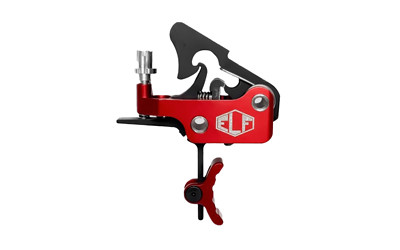 Elftmann Tactical Apex Trigger with Curved Shoe - Red