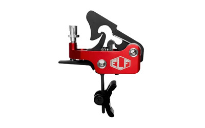 Elftmann Tactical Apex Trigger with Red Shoe for AR-15 Platforms