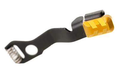 Tyrant CNC Gold Extended Slide Release for Glock 43X * Precision CNC Machined Aluminum Upgrade