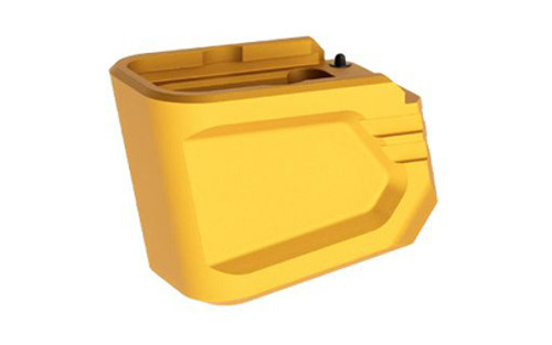Tyrant CNC Glock 19 Magazine Extension +5 Rounds Gold - Compatible with Glock 23 & 26 Tyrant CNC Glock 19 Magazine Extension +5 Rounds Gold - Compatible with Glock 23 & 26