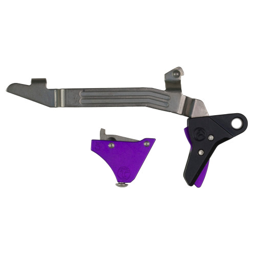 Timney Triggers Alpha Competition Trigger for Glock Gen 5 - Purple