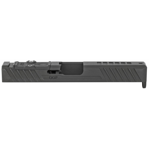 Grey Ghost Precision GGP-17-4-OC-V3 Stripped Slide for Glock 17 Gen 4 in Black