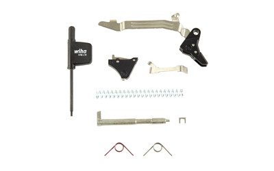 Timney Triggers Alpha Glock Series Ultimate Builder's Kit - Black | Part Number: AlphaGlockPivot5-UBK-B