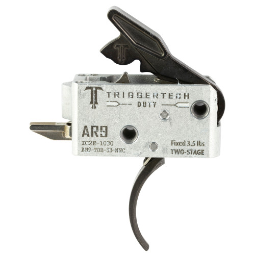 TriggerTech AR Duty Two-Stage Trigger - Model AH9-TDB-33-NNC, 3.5 lb for Precision and Reliability