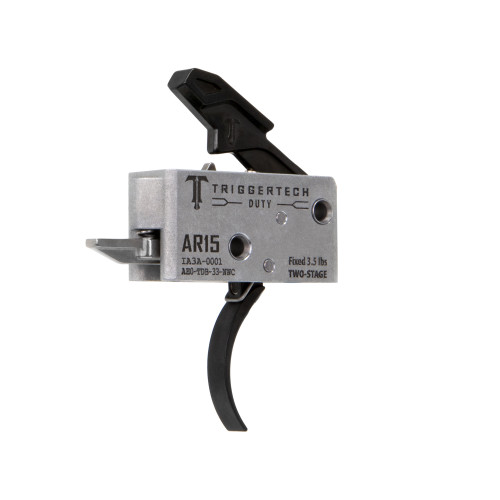 TriggerTech AR Duty Two-Stage Trigger for AR-15 - Black, Model: Duty, Part Number: AH0-TDB-33-NNC
