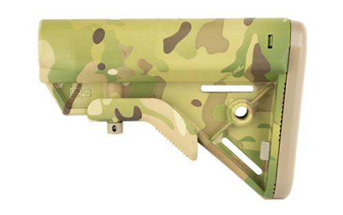 B5 Systems Bravo Stock Mil-Spec MultiCam * Lightweight, Compact Rifle Buttstock with Enhanced Features