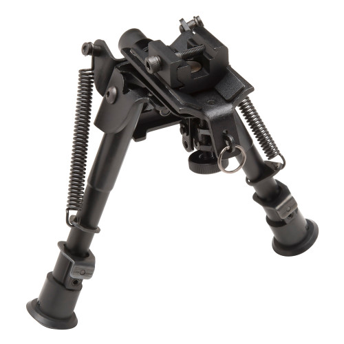 TRUGLO TAC-POD Adjustable Bipod with Pivoting Base, 6-9 Inches
