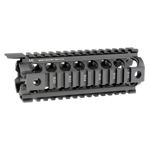 Midwest Industries G2 Two Piece Carbine Length Drop-In Handguard - Black