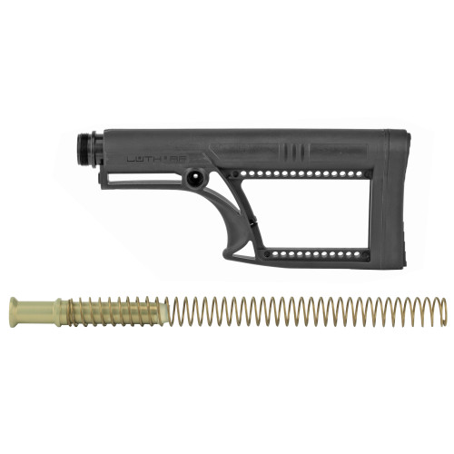 Luth-AR MBA-2K308 Fixed Rifle Stock for AR-10 and AR-15 - Black Luth-AR MBA-2K308 Fixed Rifle Stock for AR-10 and AR-15 - Black