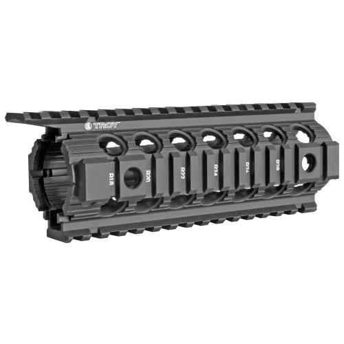 TROY Industries Enhanced Drop-In Quad Rail for M4/AR-15 Carbine, Model SRAI-DID-D7BT-00