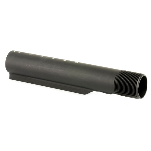 Spike's Tactical Mil-Spec 6-Position Buffer Tube - Black, Part SLA500R