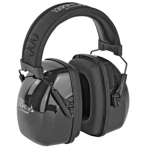 Howard Leight Leightning 30 Black Earmuffs with Air Flow Control Technology