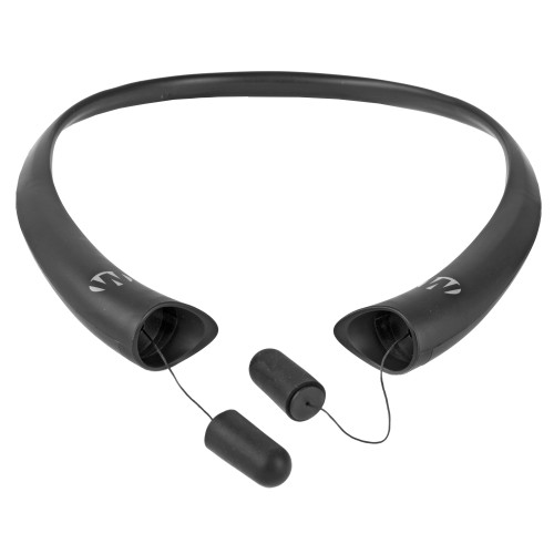 Walker's Passive Retractable Ear Plugs - Black Foam Safety Ear Protection