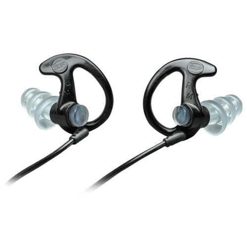 Surefire Sonic Defender Max Medium Black Ear Plugs - Hearing Protection & Conversation Clarity