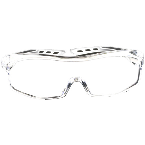 3M Peltor Sport Over-the-Glass Safety Eyewear - Clear Polycarbonate Shooting Glasses with Prescription Compatibility