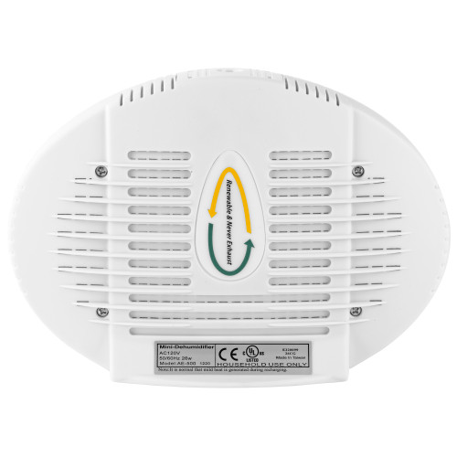 Eva-Dry Model 500 Mini Dehumidifier * Compact 500 Cubic Inch Moisture Absorber, White