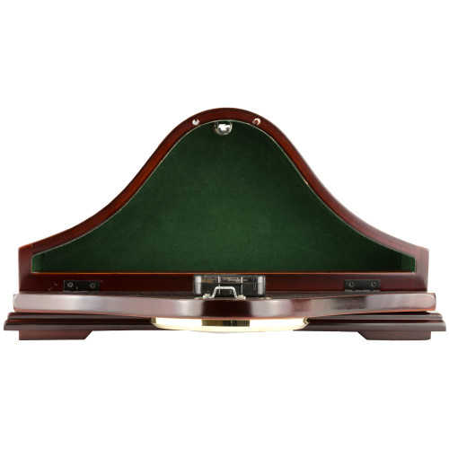 PS Products Gun Concealment Mantle Clock with Mahogany Finish, Part MGC