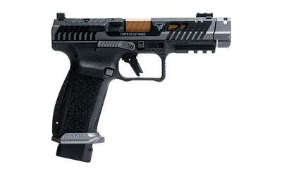 CANIK TTI Combat 9mm Pistol with 4.6-Inch Barrel and 10-Round Capacity