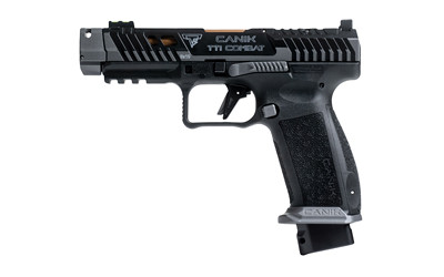 CANIK TTI Combat 9mm Full-Size Pistol with 4.6-Inch Barrel and 18-Round Capacity
