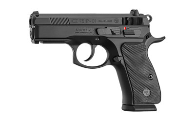 CZ 75 P-01 50th Anniversary Edition 9mm Compact Semi-Automatic Pistol with Decocker and Fixed Sights