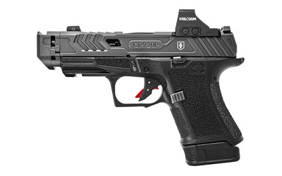 Shadow Systems War Poet CR920P 9mm Sub-Compact Pistol with 3.75-inch Spiral Fluted Barrel and Red Dot Optic Cut