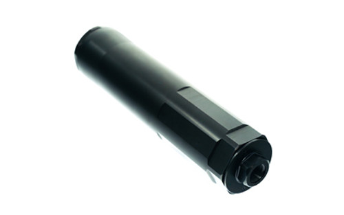 Faxon Firearms Cylindrical Additive Suppressor for 30 Caliber - Black Inconel718