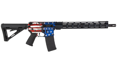 Diamondback Firearms DB15 AR-15 Rifle 5.56 NATO 16-Inch Barrel with Patriot Flag Colors