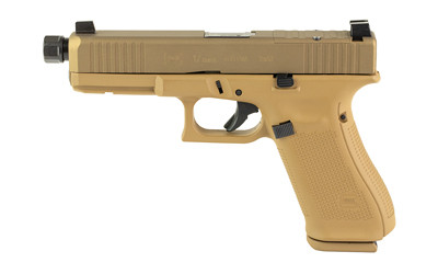 GLOCK 17XOR GEN5 9mm with Flat Dark Earth Finish and Custom Features