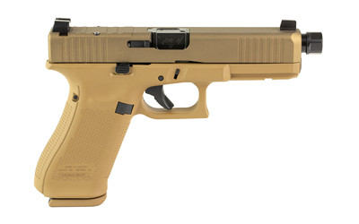 GLOCK 17XOR GEN5 9mm with Flat Dark Earth Finish and Custom Features