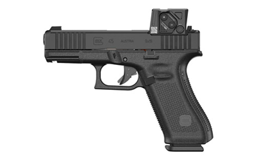 GLOCK 45 9mm MOS with Aimpoint COA Red Dot Sight - Compact Striker Fired Pistol