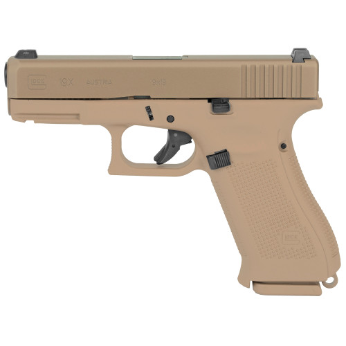 GLOCK 19X 9mm Striker-Fired Pistol with Night Sights and 3 Magazines