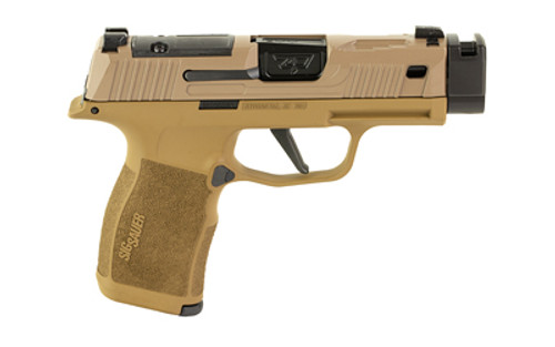 Sig Sauer P365X 9mm Sub-Compact Pistol with 3.1-Inch Barrel and Night Sights Sig Sauer P365X 9mm Sub-Compact Pistol with 3.1-Inch Barrel and Night Sights