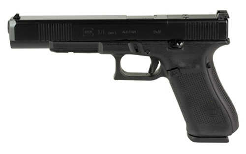 GLOCK 17L MOS Gen5 9mm Pistol with 6-Inch Barrel and Optical Sight Compatibility